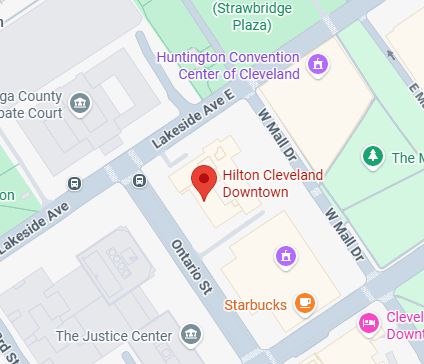 Hilton Cleveland Downtown Map